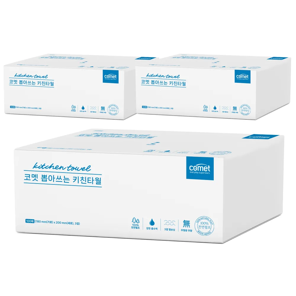 코멧 뽑아쓰는 키친타올 가격 추이 코멧 뽑아쓰는 키친타올 - 최저가 4,100원