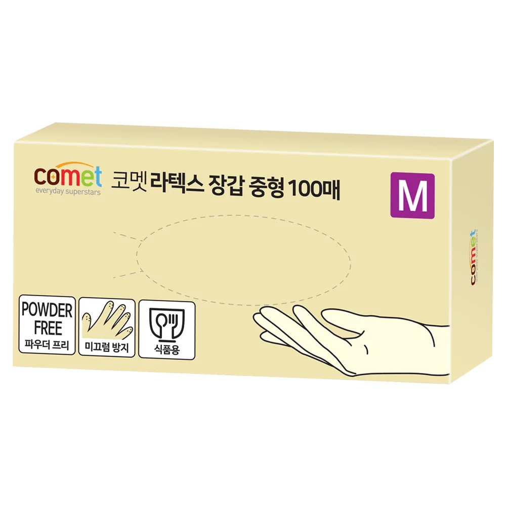 코멧 라텍스장갑 100매입 가격 추이 코멧 라텍스장갑 100매입 - 최저가 9,390원