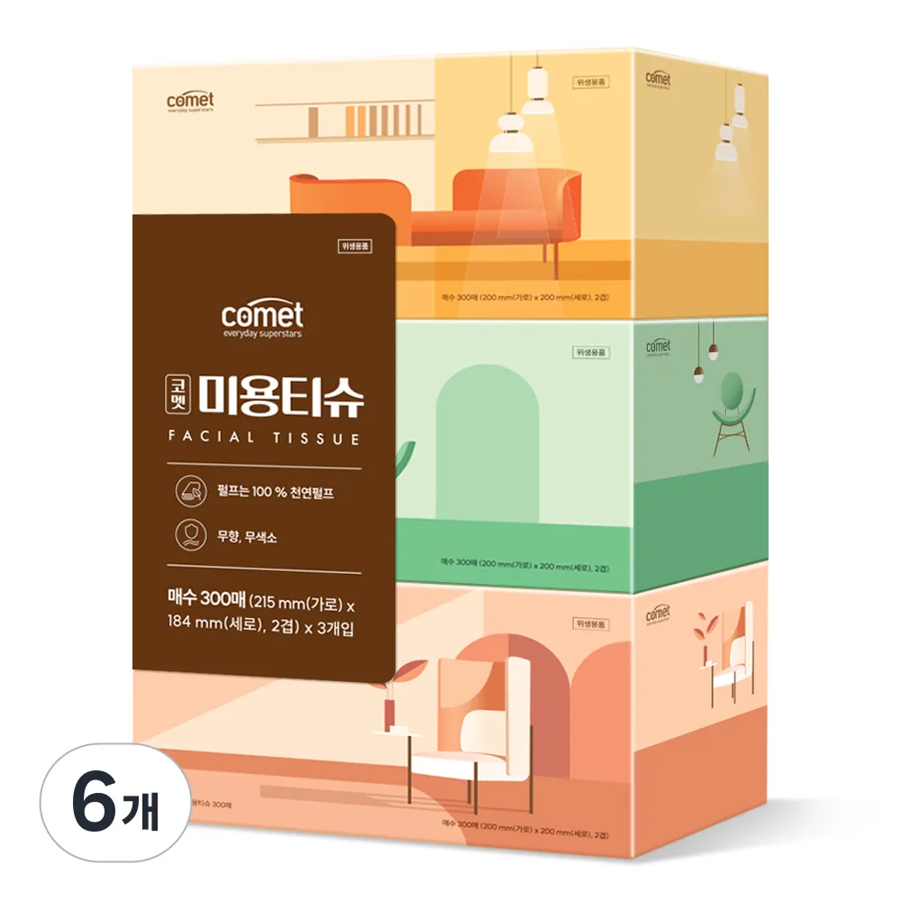 코멧 천연펄프 미용티슈 가격 추이 코멧 천연펄프 미용티슈 - 최저가 8,990원