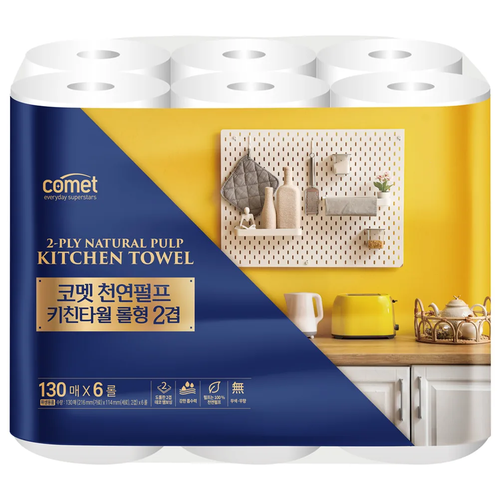 코멧 천연펄프 키친타월 롤형 2겹 가격 추이 코멧 천연펄프 키친타월 롤형 2겹 - 최저가 3,990원