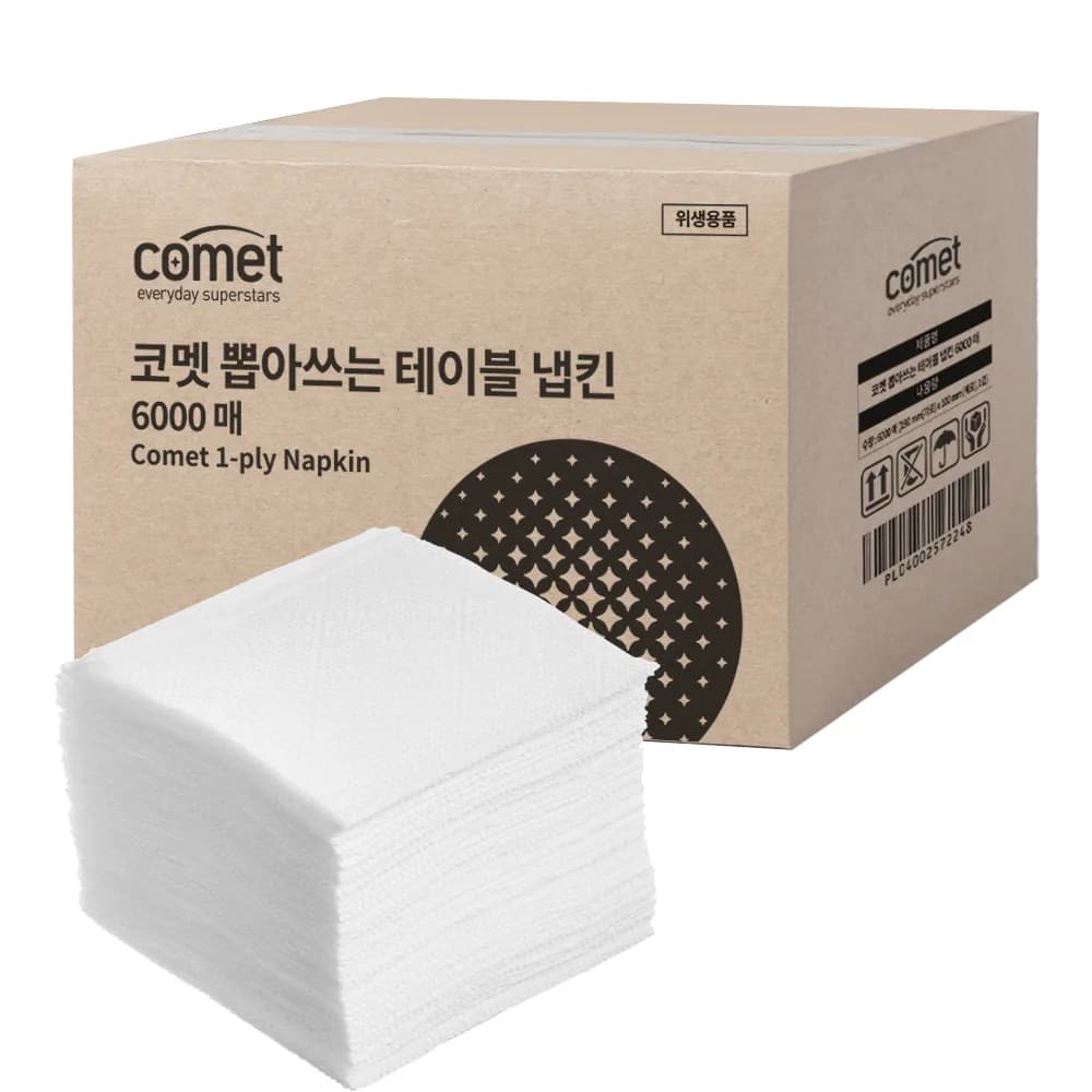 코멧 뽑아쓰는 테이블 냅킨 가격 추이 코멧 뽑아쓰는 테이블 냅킨 - 최저가 9,980원
