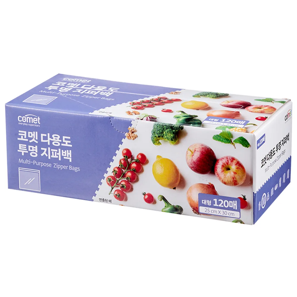 코멧 다용도 투명 지퍼백 가격 추이 코멧 다용도 투명 지퍼백 - 최저가 8,390원