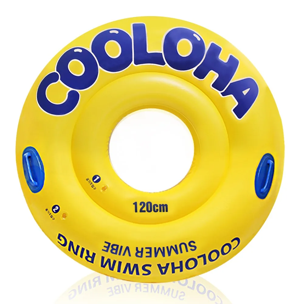 COOLOHA 이중에어링 구조 125cm 원형 튜브 물놀이튜브 가격 추이 COOLOHA 이중에어링 구조 125cm 원형 튜브 물놀이튜브 - 최저가 8,820원