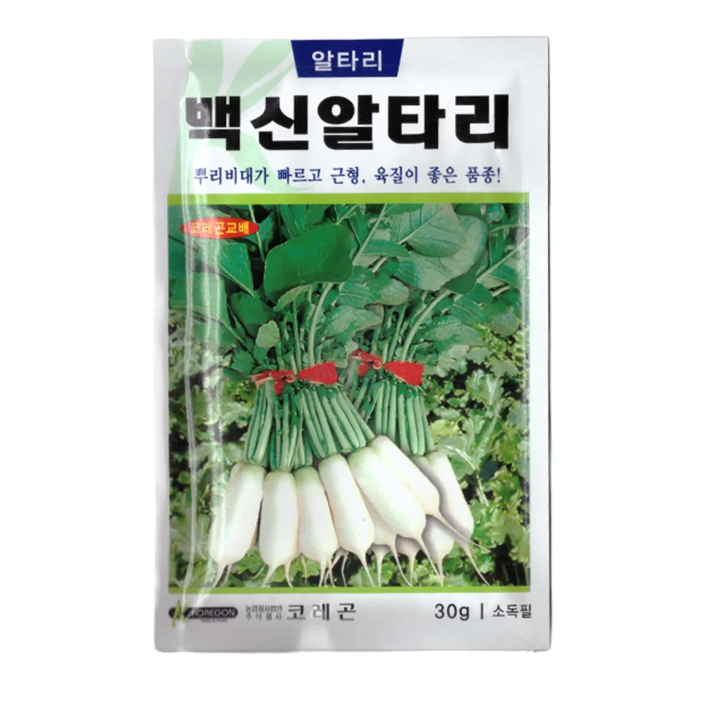 코레곤 백신 알타리 씨앗 30g 가격 추이 코레곤 백신 알타리 씨앗 30g - 최저가 4,030원