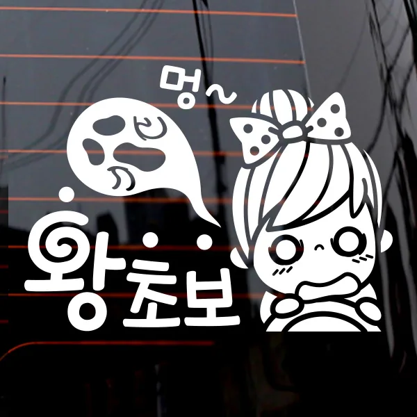 제제데코 멍왕초보 자동차 스티커 가격 추이 제제데코 멍왕초보 자동차 스티커 - 최저가 3,980원
