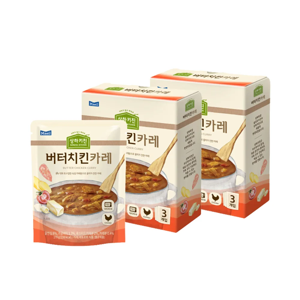 매일유업 상하키친 버터치킨카레 3p 가격 추이 매일유업 상하키친 버터치킨카레 3p - 최저가 14,970원