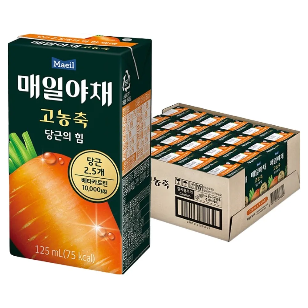 매일야채 고농축 주스 당근의 힘 가격 추이 매일야채 고농축 주스 당근의 힘 - 최저가 1,100원
