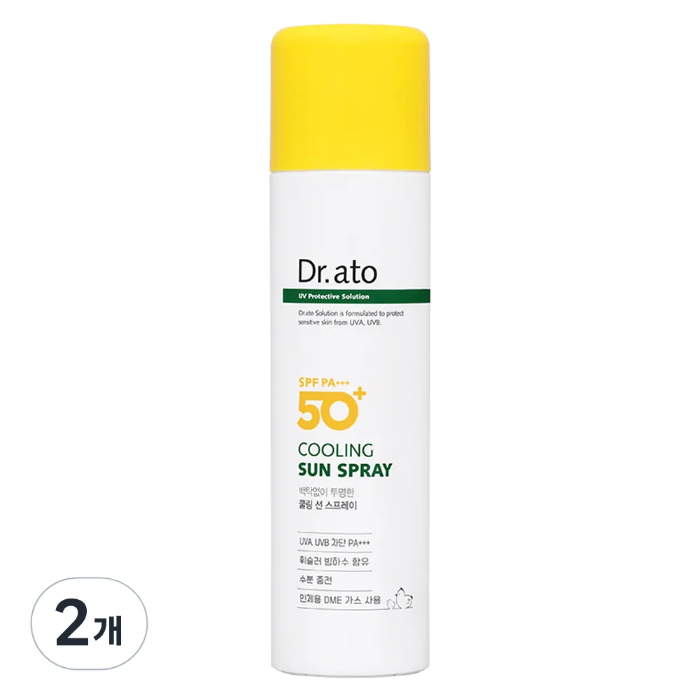 닥터아토 쿨링 선 스프레이 SPF50+ PA+++ 가격 추이 닥터아토 쿨링 선 스프레이 SPF50+ PA+++ - 최저가 9,620원