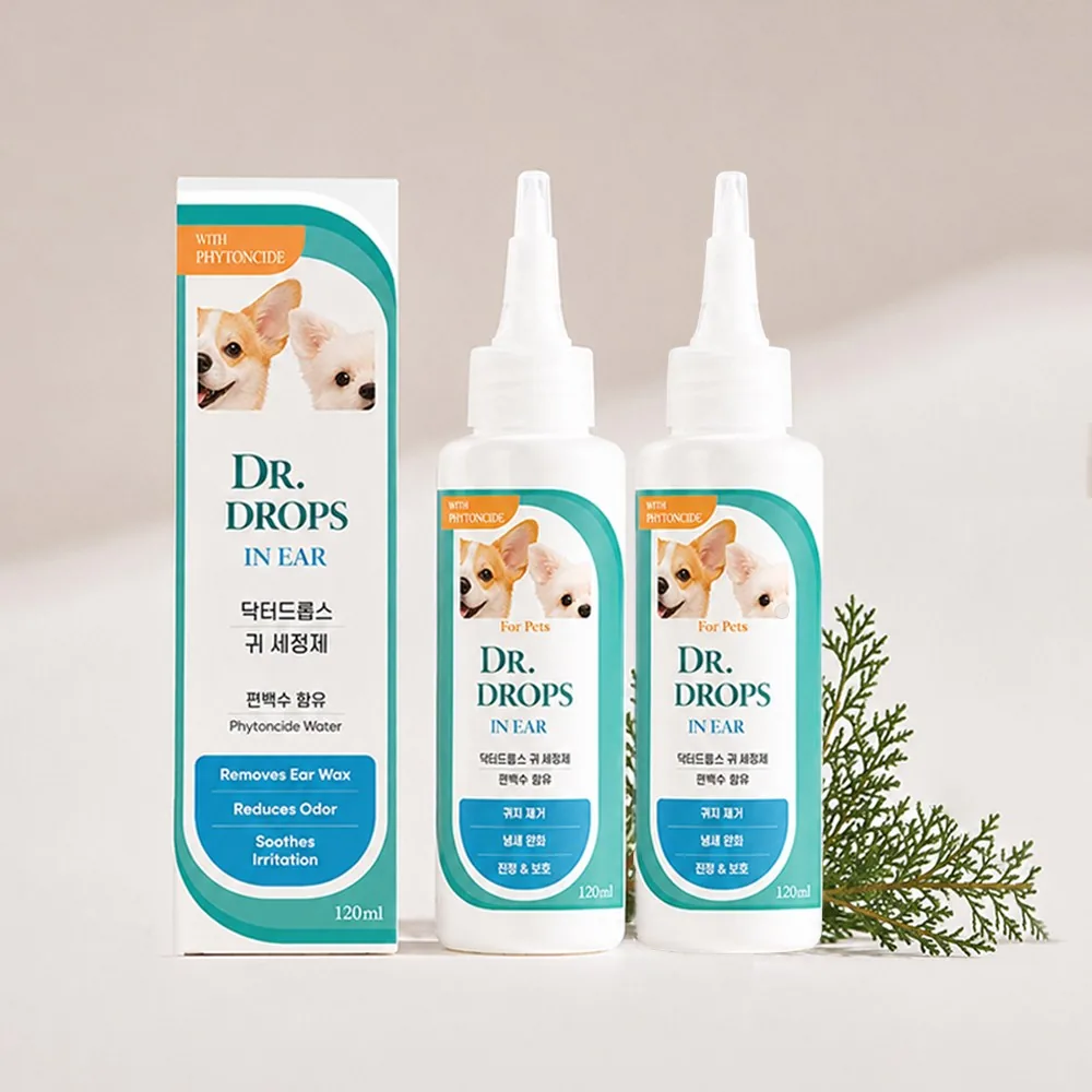 편백수 닥터드롭스 귀세정제 이어클리너 120ml 강아지 고양이 무자극 가격 추이 편백수 닥터드롭스 귀세정제 이어클리너 120ml 강아지 고양이 무자극 - 최저가 10,140원