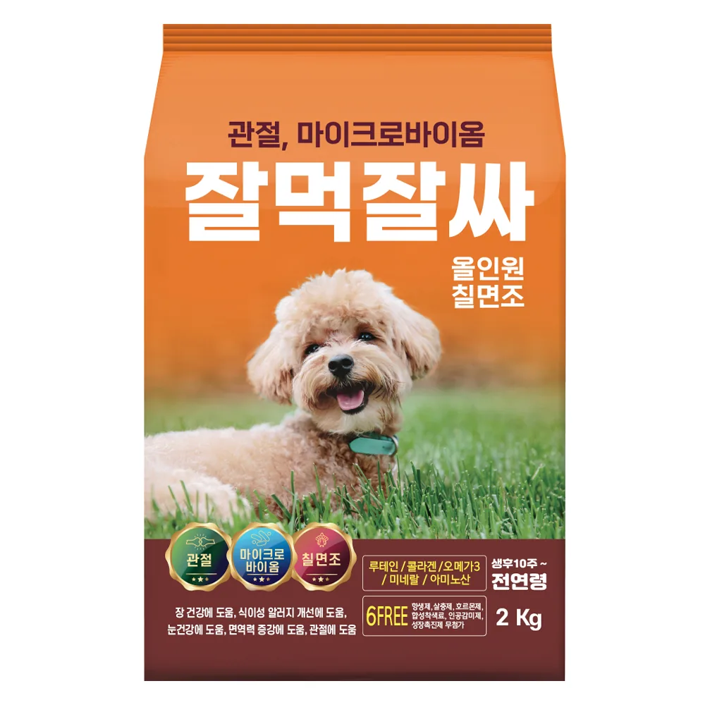 잘먹잘싸 6free 강아지 사료 칠면조 2kg 2개 가격 추이 잘먹잘싸 6free 강아지 사료 칠면조 2kg 2개 - 최저가 18,610원