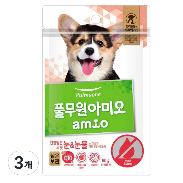 풀무원아미오 강아지 건강담은 트릿 가격 추이 풀무원아미오 강아지 건강담은 트릿 - 최저가 4,530원
