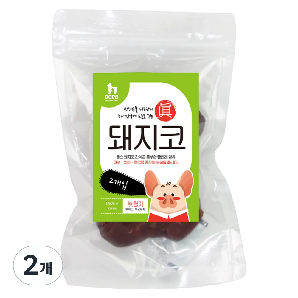 웁스 강아지 수제간식 2p 가격 추이 웁스 강아지 수제간식 2p - 최저가 4,580원
