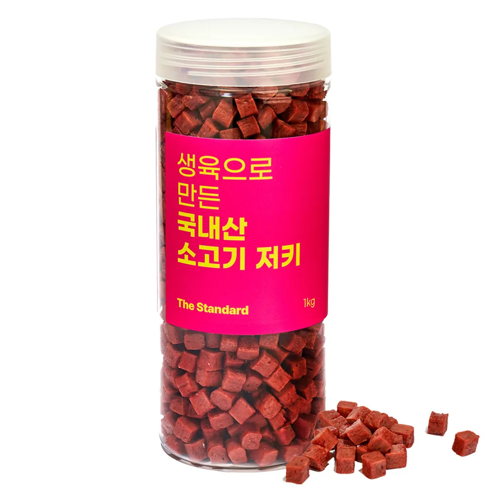 더스탠다드 강아지저키 국내산 소고기 1kg 가격 추이 더스탠다드 강아지저키 국내산 소고기 1kg - 최저가 16,900원