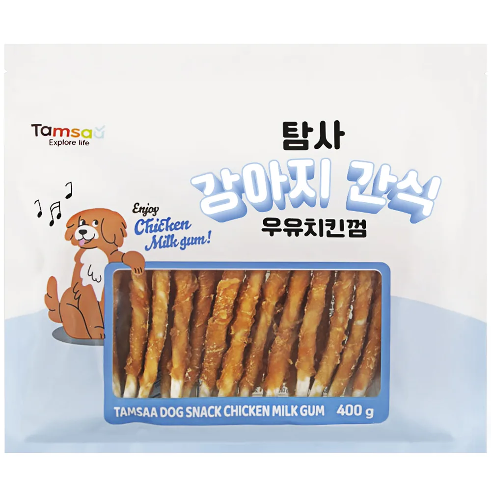 탐사 강아지 우유치킨껌 간식 가격 추이 탐사 강아지 우유치킨껌 간식 - 최저가 7,890원