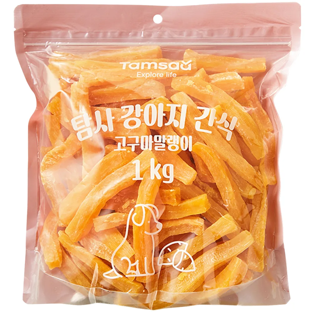 탐사 강아지 고구마말랭이 간식 가격 추이 탐사 강아지 고구마말랭이 간식 - 최저가 9,890원