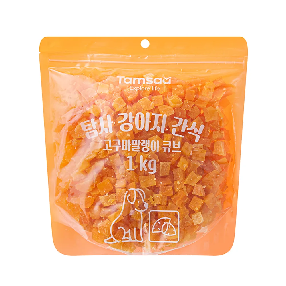 탐사 강아지 간식 고구마말랭이 큐브 가격 추이 탐사 강아지 간식 고구마말랭이 큐브 - 최저가 9,890원