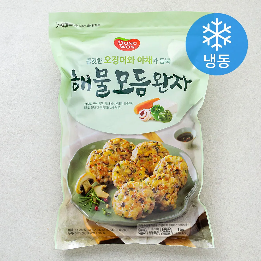 동원 해물모듬완자 (냉동) 가격 추이 동원 해물모듬완자 (냉동) - 최저가 6,150원