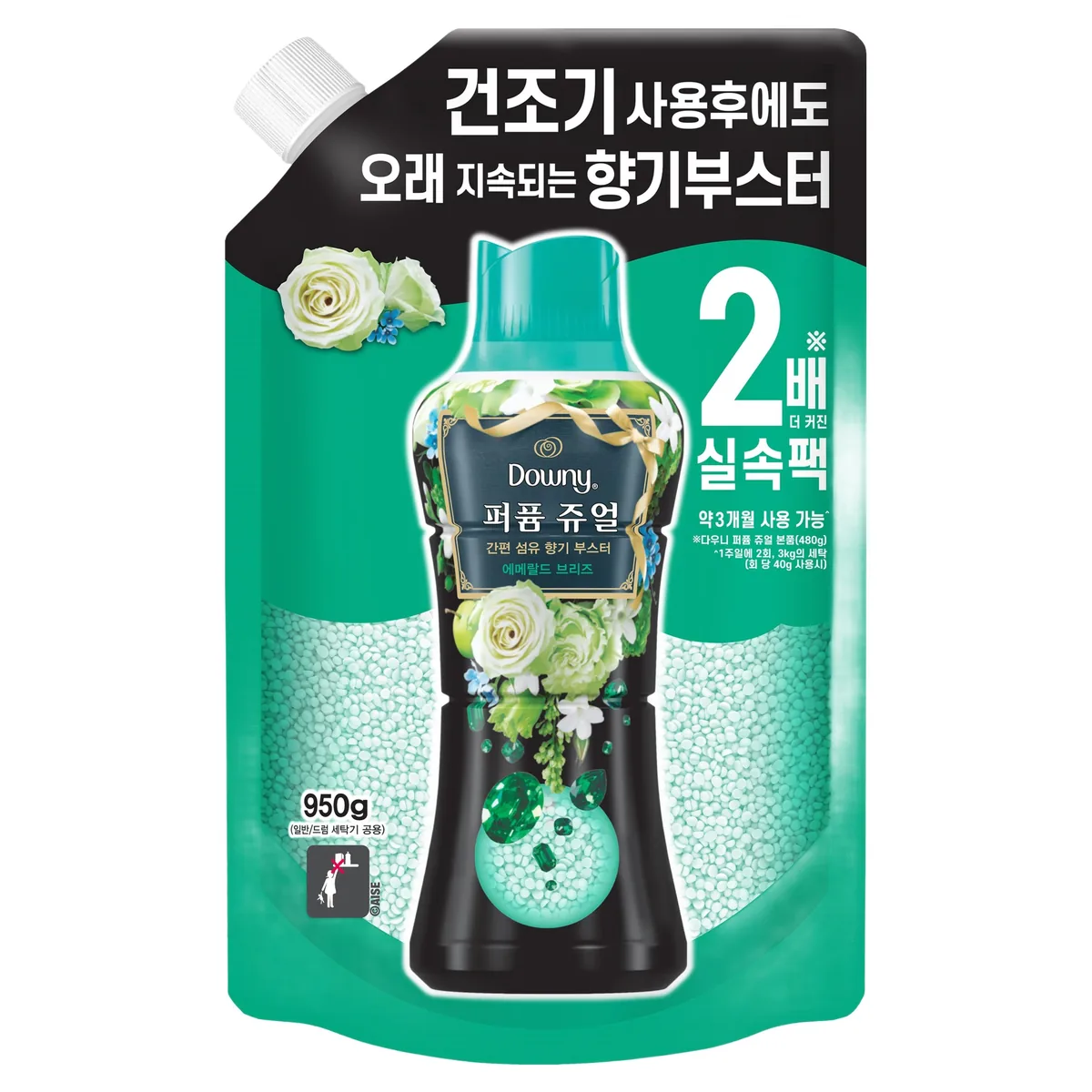 다우니 퍼퓸 쥬얼 에메랄드 브리즈 향기 부스터 리필 가격 추이 다우니 퍼퓸 쥬얼 에메랄드 브리즈 향기 부스터 리필 - 최저가 20,250원