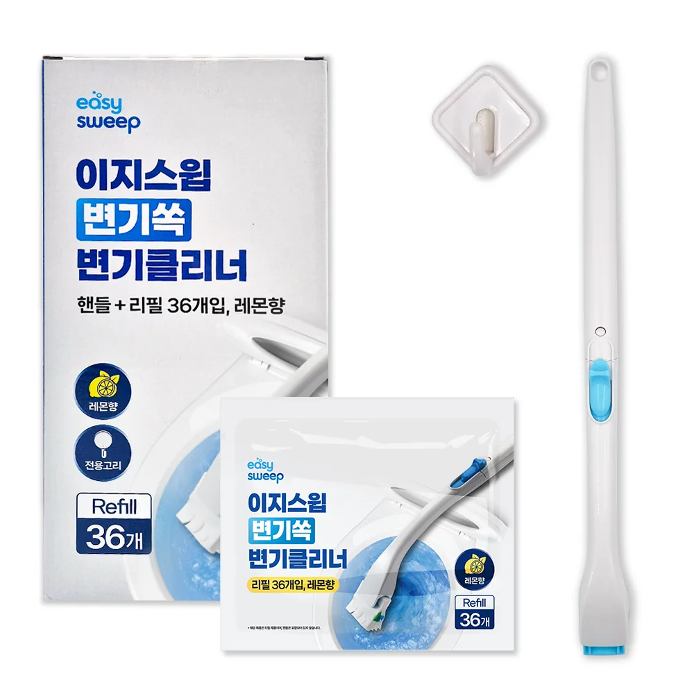 이지스윕 변기쏙 변기클리너 핸들 + 리필 36개입 + 전용고리 가격 추이 이지스윕 변기쏙 변기클리너 핸들 + 리필 36개입 + 전용고리 - 최저가 11,540원