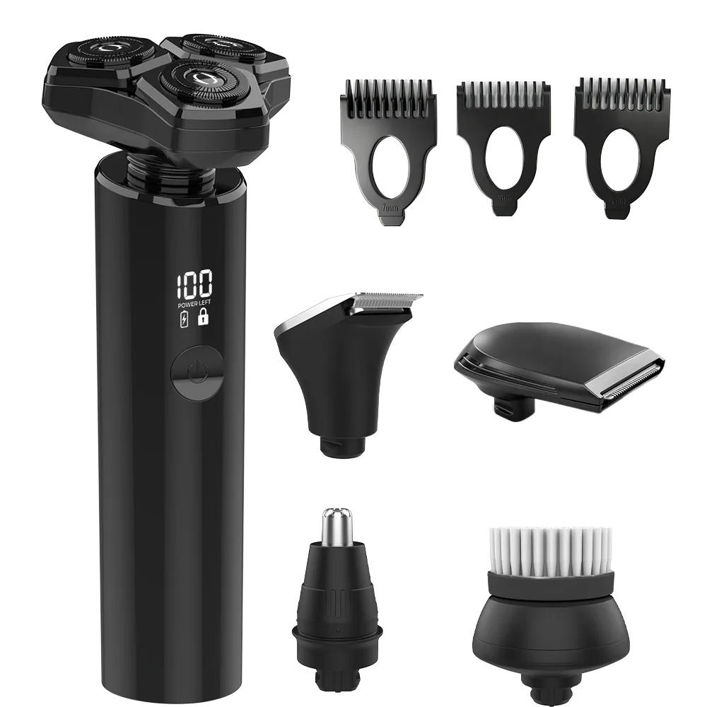 날카로운 LED 디지털 표시 충전식 전동 면도기 플로팅 자석 흡착 고착방지 검은색 FK-398 가격 추이 날카로운 LED 디지털 표시 충전식 전동 면도기 플로팅 자석 흡착 고착방지 검은색 FK-398 - 최저가 39,800원