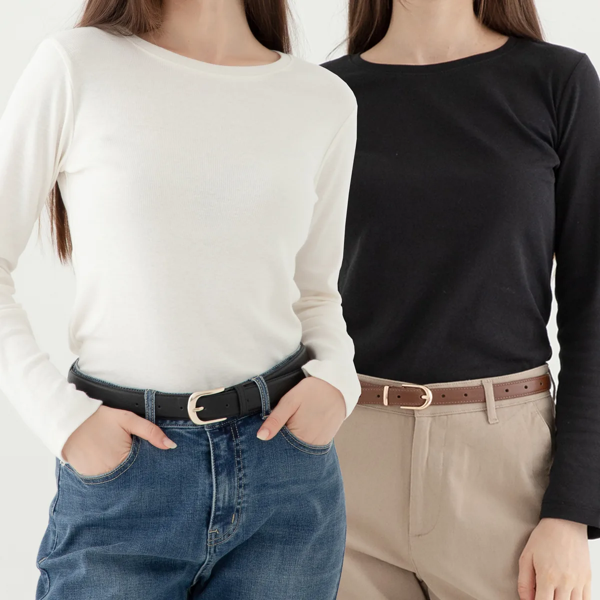 ELLE PARIS 데일리 긴팔 잔골지 기본 티셔츠 2pc set 가격 추이 ELLE PARIS 데일리 긴팔 잔골지 기본 티셔츠 2pc set - 최저가 11,990원