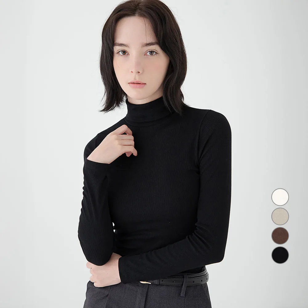 ELLE PARIS 여성용 데일리 긴팔 터틀넥 골지 티셔츠 가격 추이 ELLE PARIS 여성용 데일리 긴팔 터틀넥 골지 티셔츠 - 최저가 6,590원
