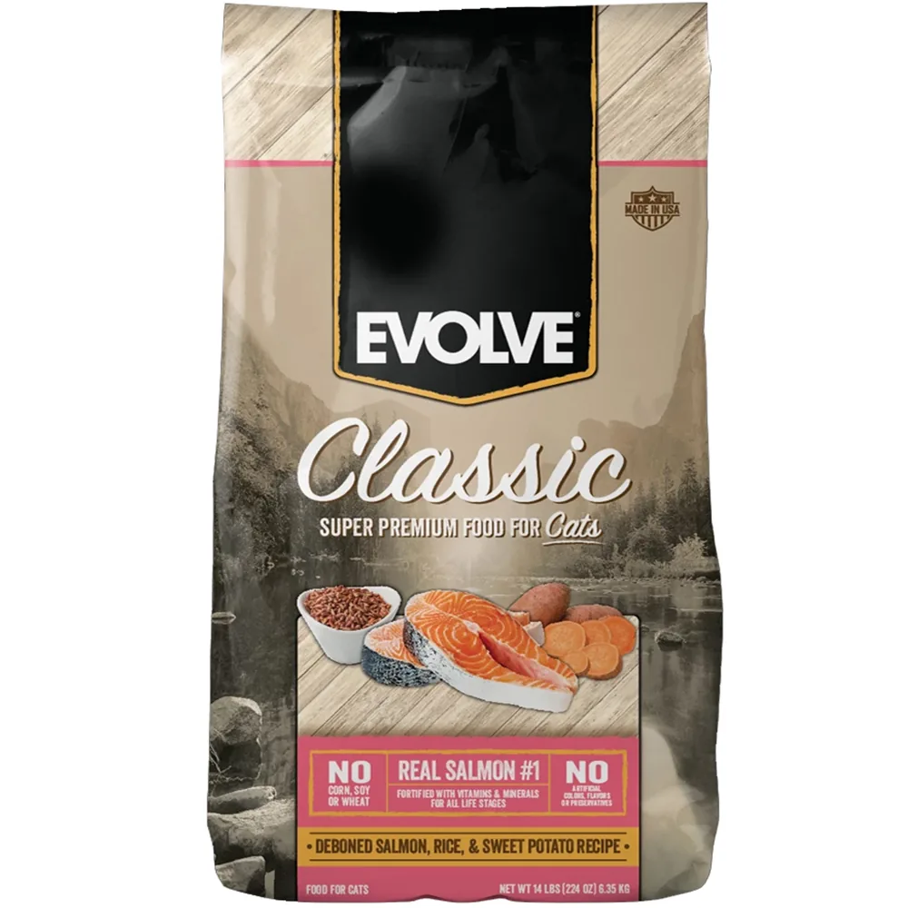 EVOLVE 전연령용 캣 건식사료 연어 6.35kg 가격 추이 EVOLVE 전연령용 캣 건식사료 연어 6.35kg - 최저가 59,900원