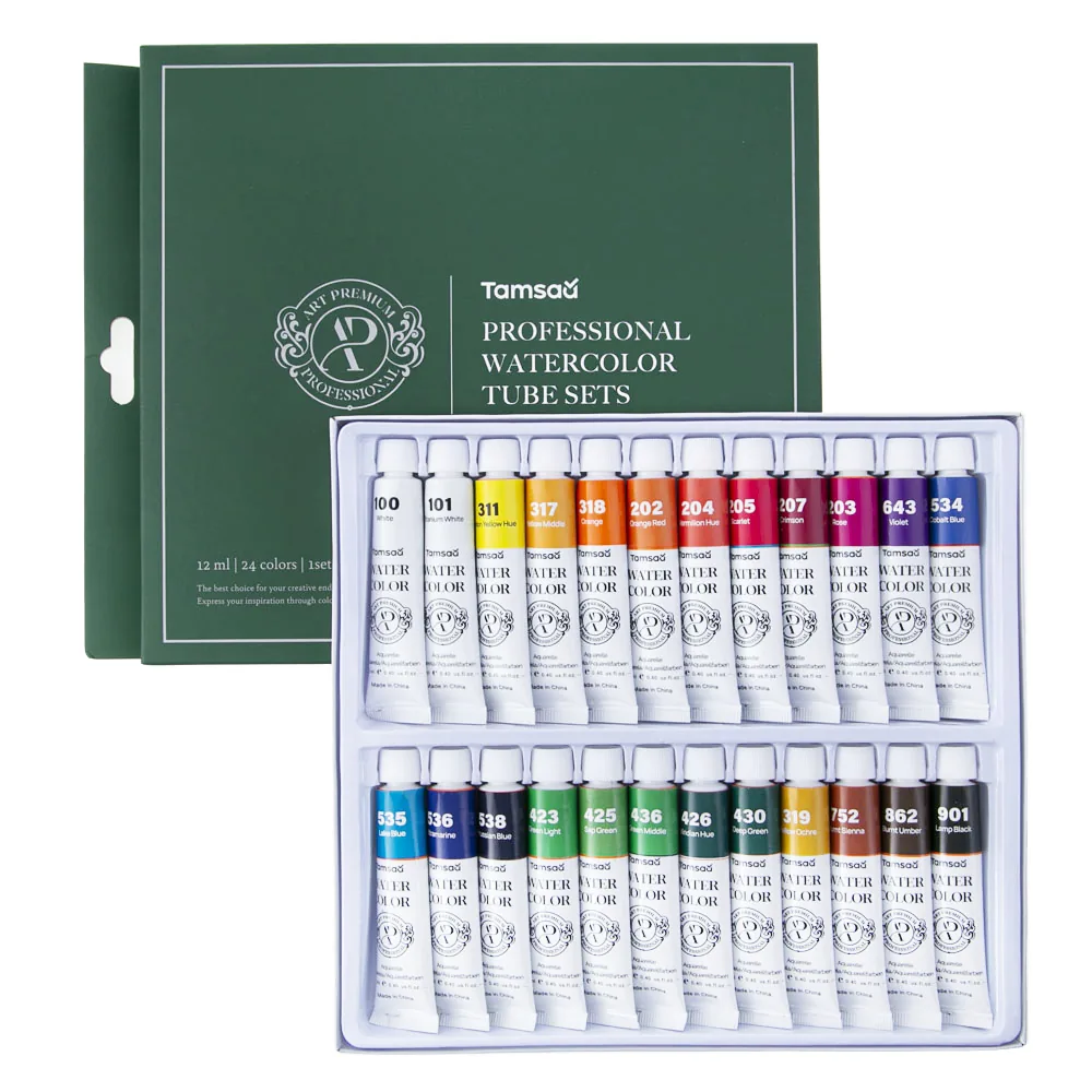 탐사 전문가용 수채화 물감 튜브 12ml x 24종 세트 가격 추이 탐사 전문가용 수채화 물감 튜브 12ml x 24종 세트 - 최저가 12,790원