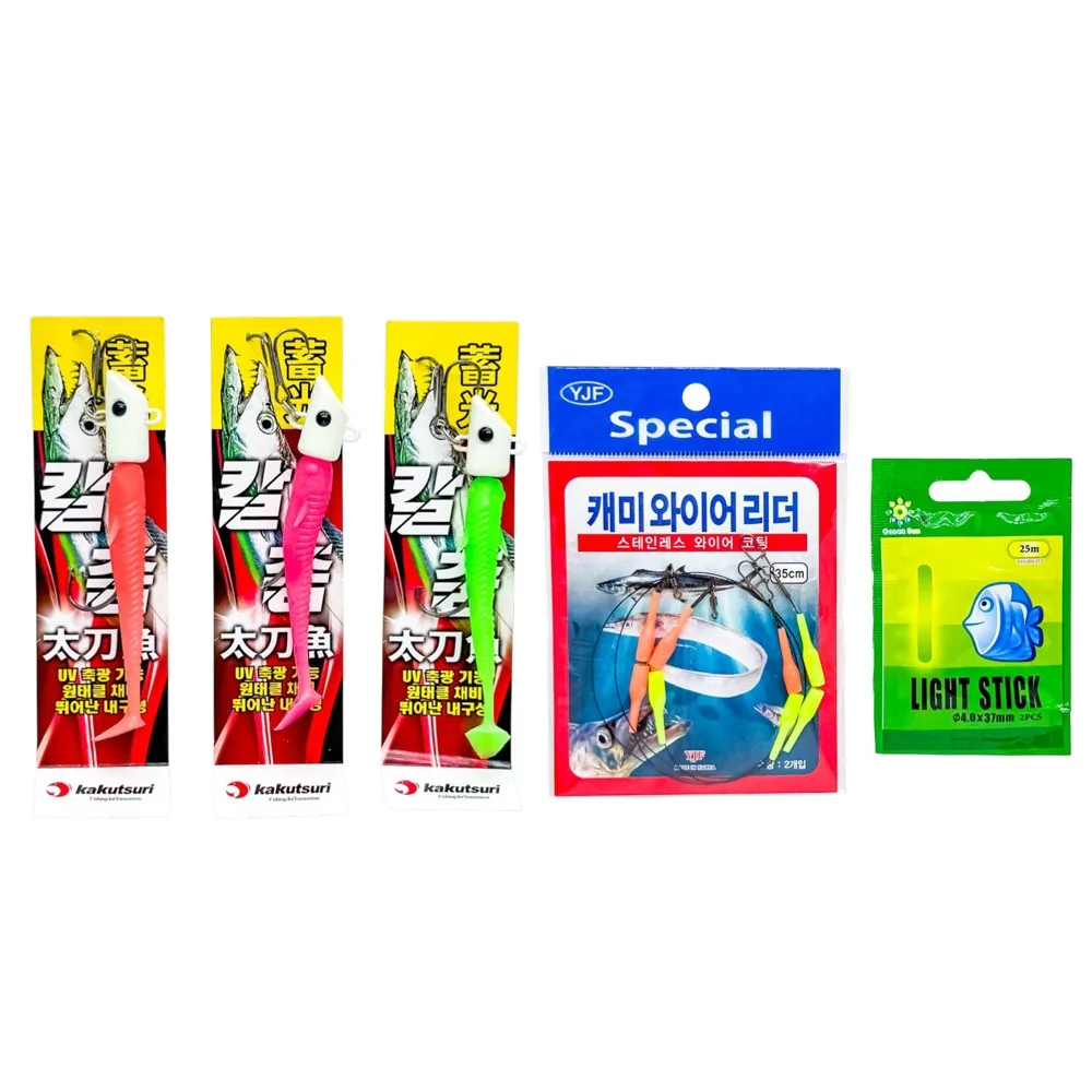 카쿠쯔리 칼춤2 칼치웜 와이어리더 세트 풀치 낚시 가격 추이 카쿠쯔리 칼춤2 칼치웜 와이어리더 세트 풀치 낚시 - 최저가 12,600원