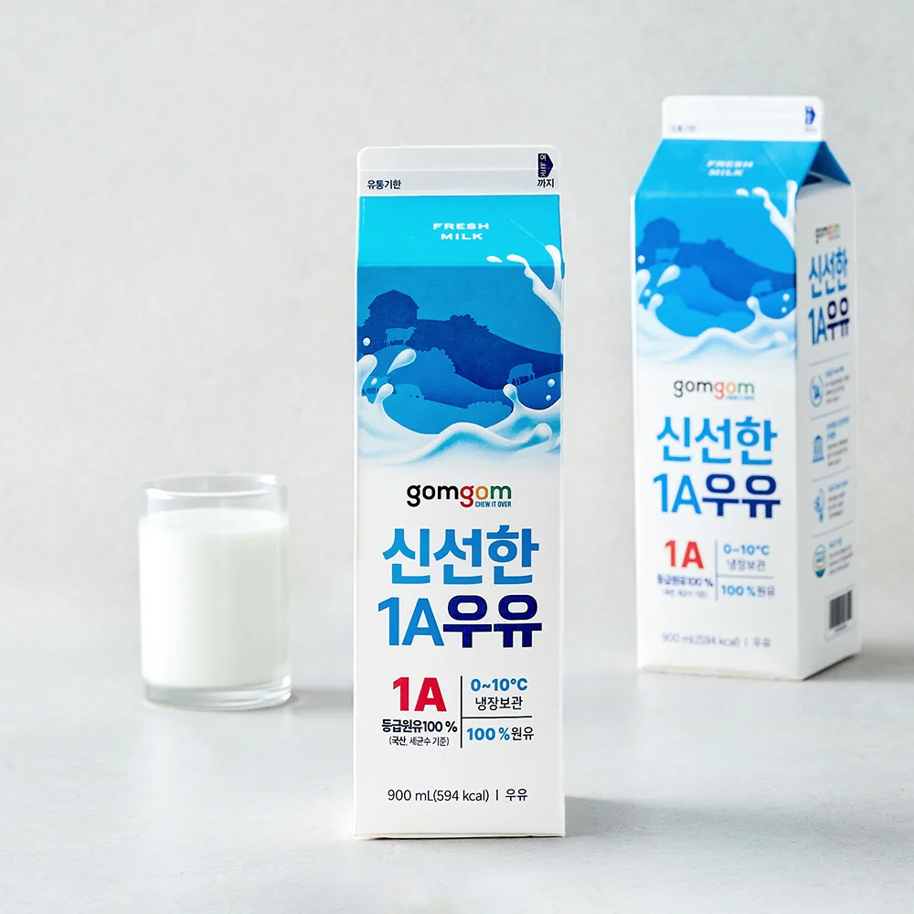 곰곰 신선한 1A 우유 가격 추이 곰곰 신선한 1A 우유 - 최저가 3,690원