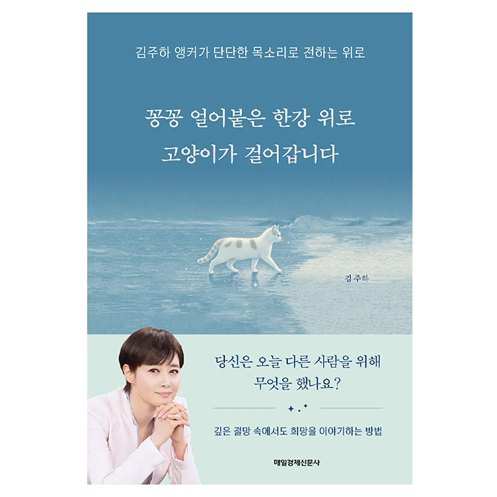 꽁꽁 얼어붙은 한강 위로 고양이가 걸어갑니다:김주하 앵커가 단단한 목소리로 전하는 위로 가격 추이 꽁꽁 얼어붙은 한강 위로 고양이가 걸어갑니다:김주하 앵커가 단단한 목소리로 전하는 위로 - 최저가 18,000원