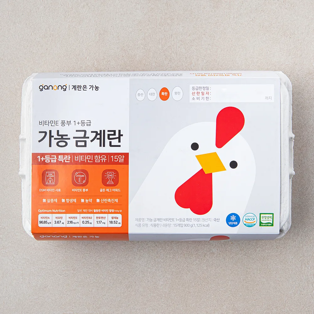 가농 무항생제 비타민E 함유 1+등급 특란 가격 추이 가농 무항생제 비타민E 함유 1+등급 특란 - 최저가 7,020원