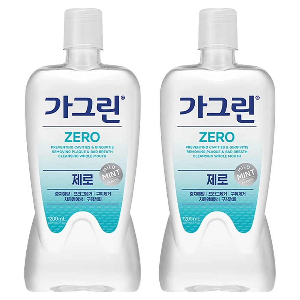 가그린 제로 구강청결제 가격 추이 가그린 제로 구강청결제 - 최저가 9,300원