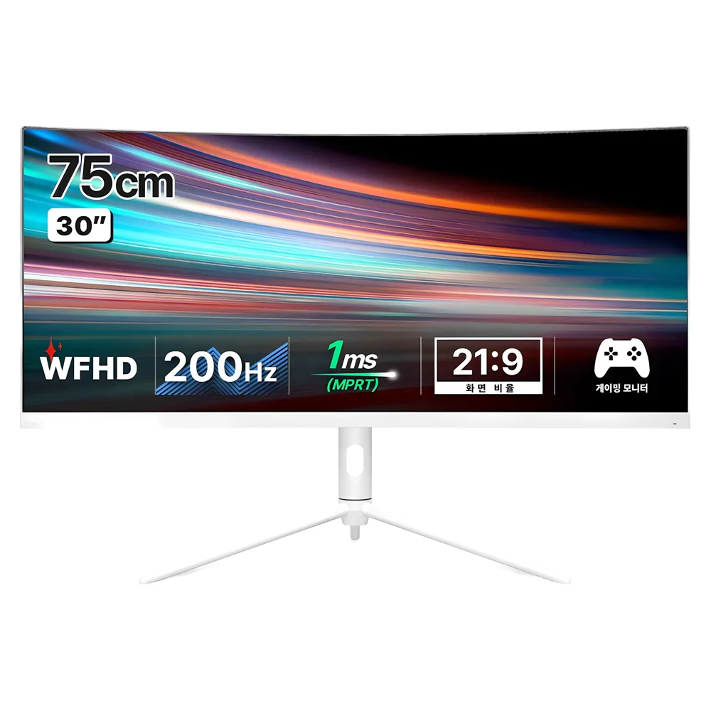한성컴퓨터 WFHD 울트라 와이드 200Hz 게이밍 모니터 75cm TFG30F20W 가격 추이 한성컴퓨터 WFHD 울트라 와이드 200Hz 게이밍 모니터 75cm TFG30F20W - 최저가 259,000원