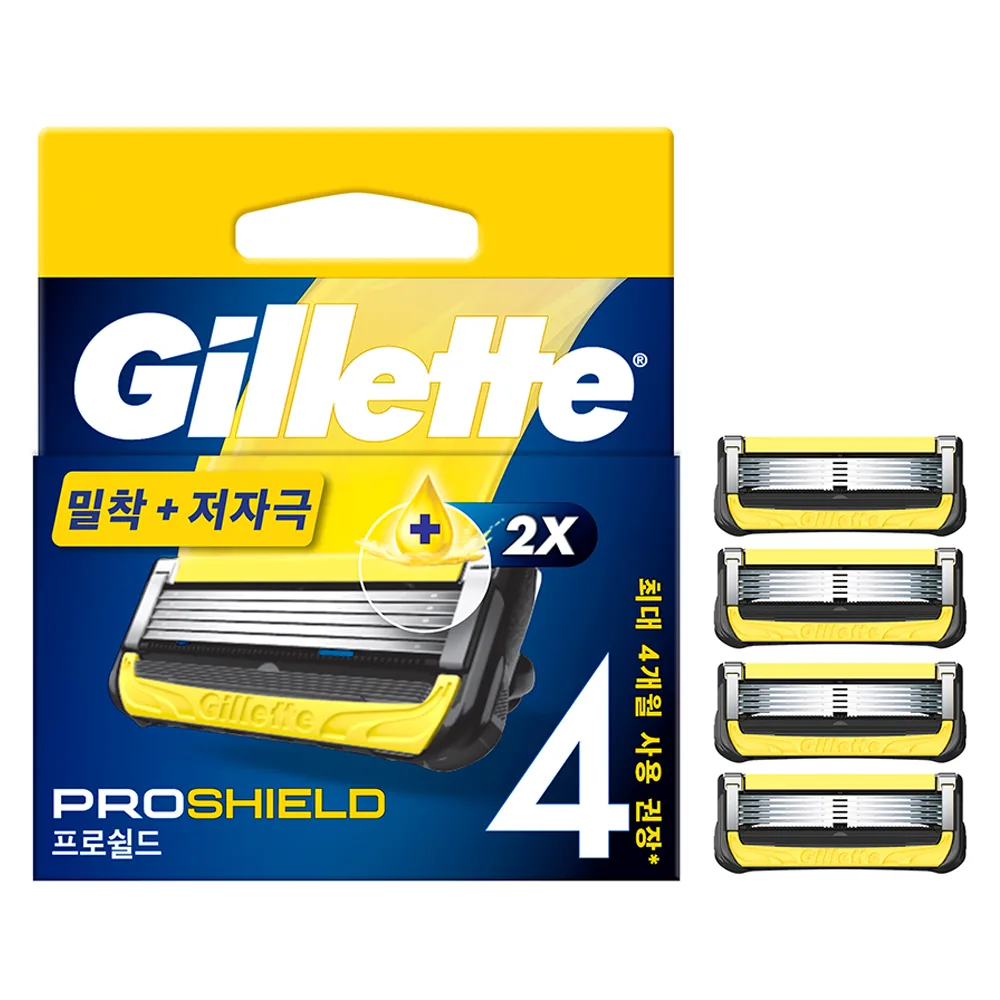 질레트 프로쉴드 옐로우 매뉴얼 면도날 가격 추이 질레트 프로쉴드 옐로우 매뉴얼 면도날 - 최저가 20,800원