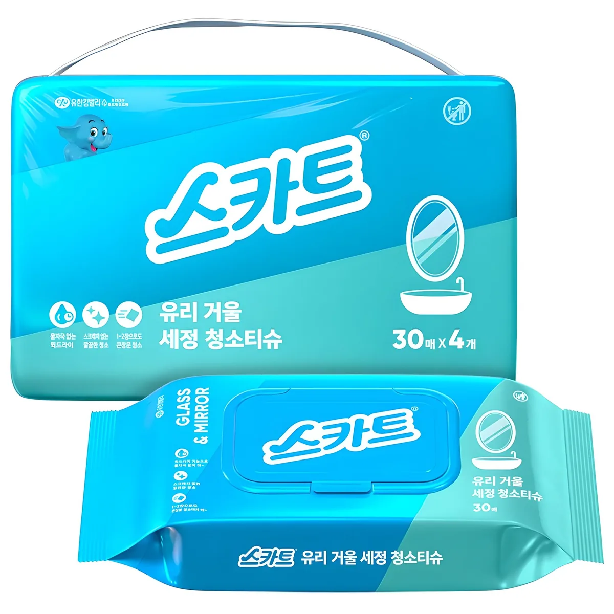 스카트 유리 거울 세정 청소티슈 가격 추이 스카트 유리 거울 세정 청소티슈 - 최저가 2,760원