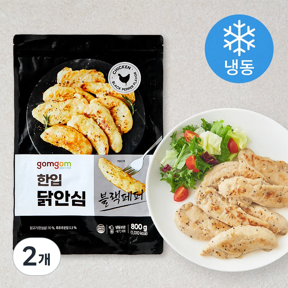 곰곰 한입 닭안심 블랙페퍼 (냉동) 가격 추이 곰곰 한입 닭안심 블랙페퍼 (냉동) - 최저가 10,670원