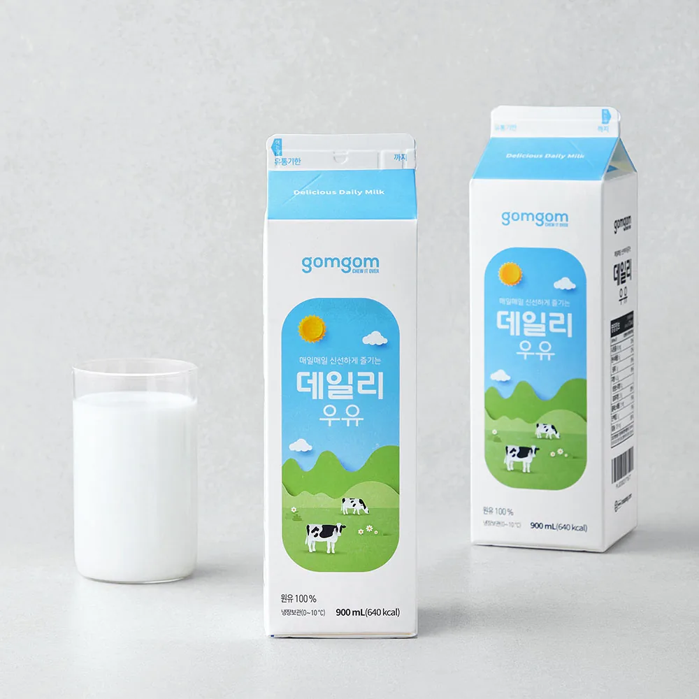 곰곰 데일리 우유 가격 추이 곰곰 데일리 우유 - 최저가 3,400원