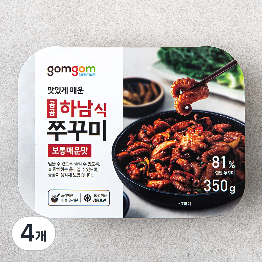 곰곰 하남식쭈꾸미 보통매운맛 (냉동) 가격 추이 곰곰 하남식쭈꾸미 보통매운맛 (냉동) - 최저가 12,580원