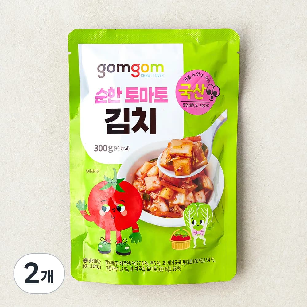 곰곰 순한 토마토 김치 가격 추이 곰곰 순한 토마토 김치 - 최저가 7,330원