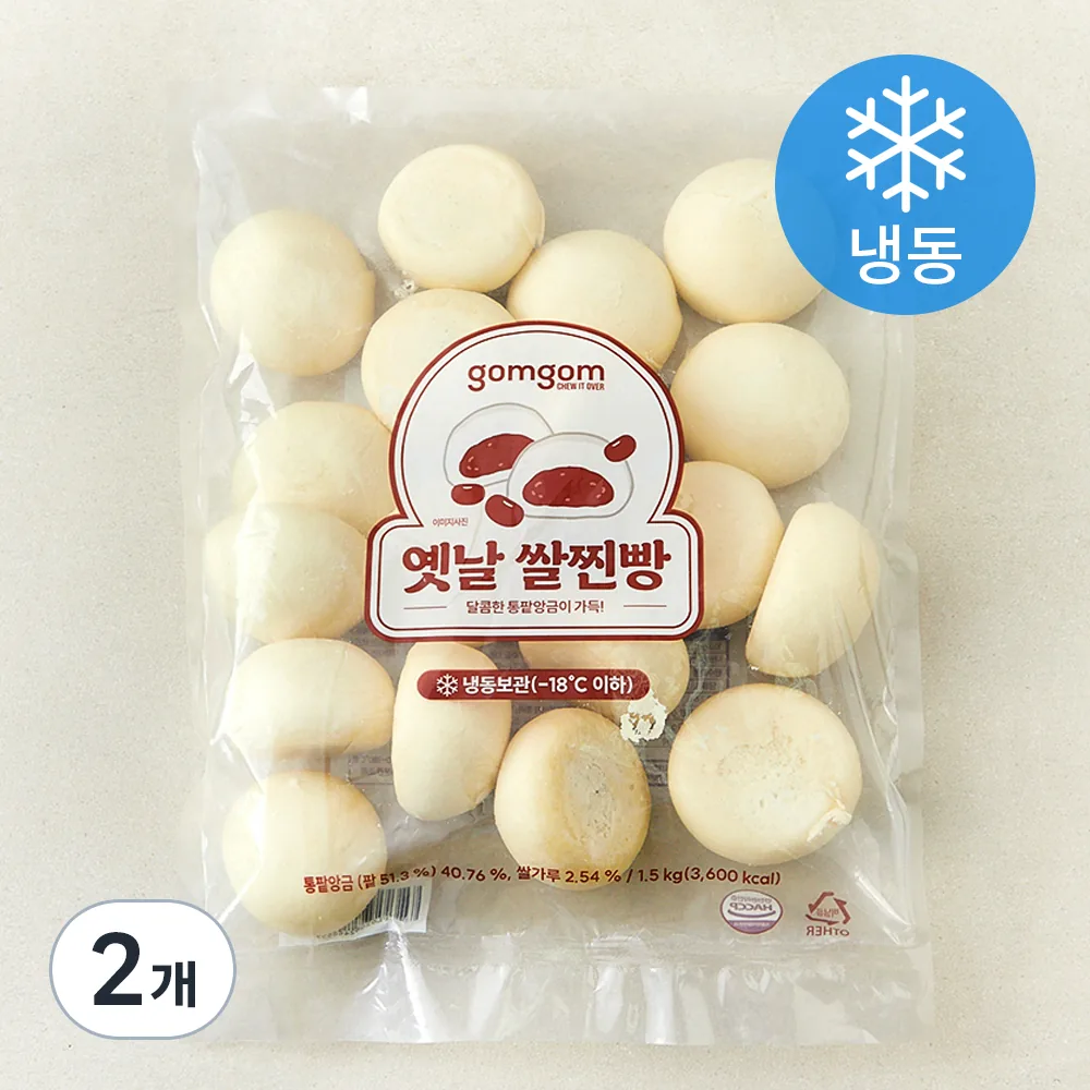 곰곰 옛날 쌀찐빵 (냉동) 가격 추이 곰곰 옛날 쌀찐빵 (냉동) - 최저가 19,380원