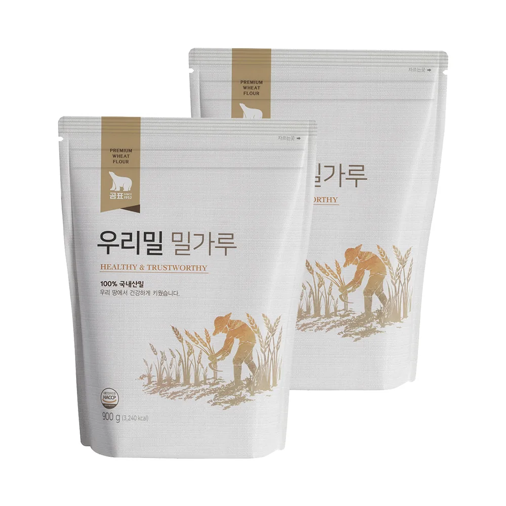 곰표 우리밀 밀가루 가격 추이 곰표 우리밀 밀가루 - 최저가 4,500원