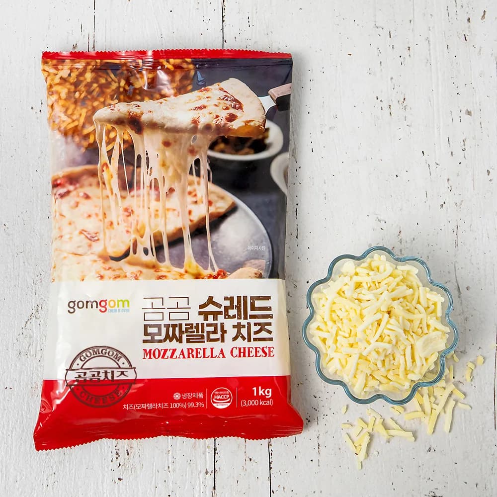 곰곰 99.3% 슈레드 모짜렐라 치즈 대용량 가격 추이 곰곰 99.3% 슈레드 모짜렐라 치즈 대용량 - 최저가 12,500원