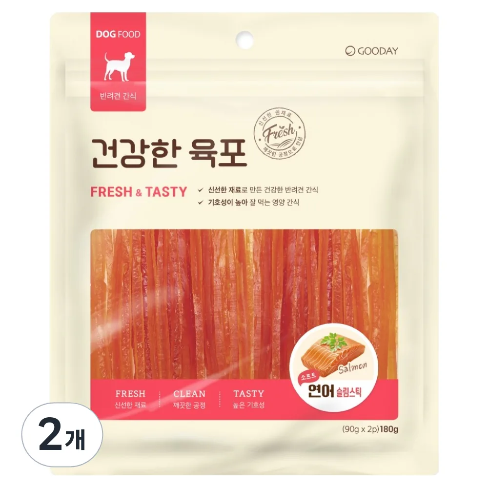 굿데이 강아지 간식 건강한육포 소프트 슬림스틱 가격 추이 굿데이 강아지 간식 건강한육포 소프트 슬림스틱 - 최저가 5,500원