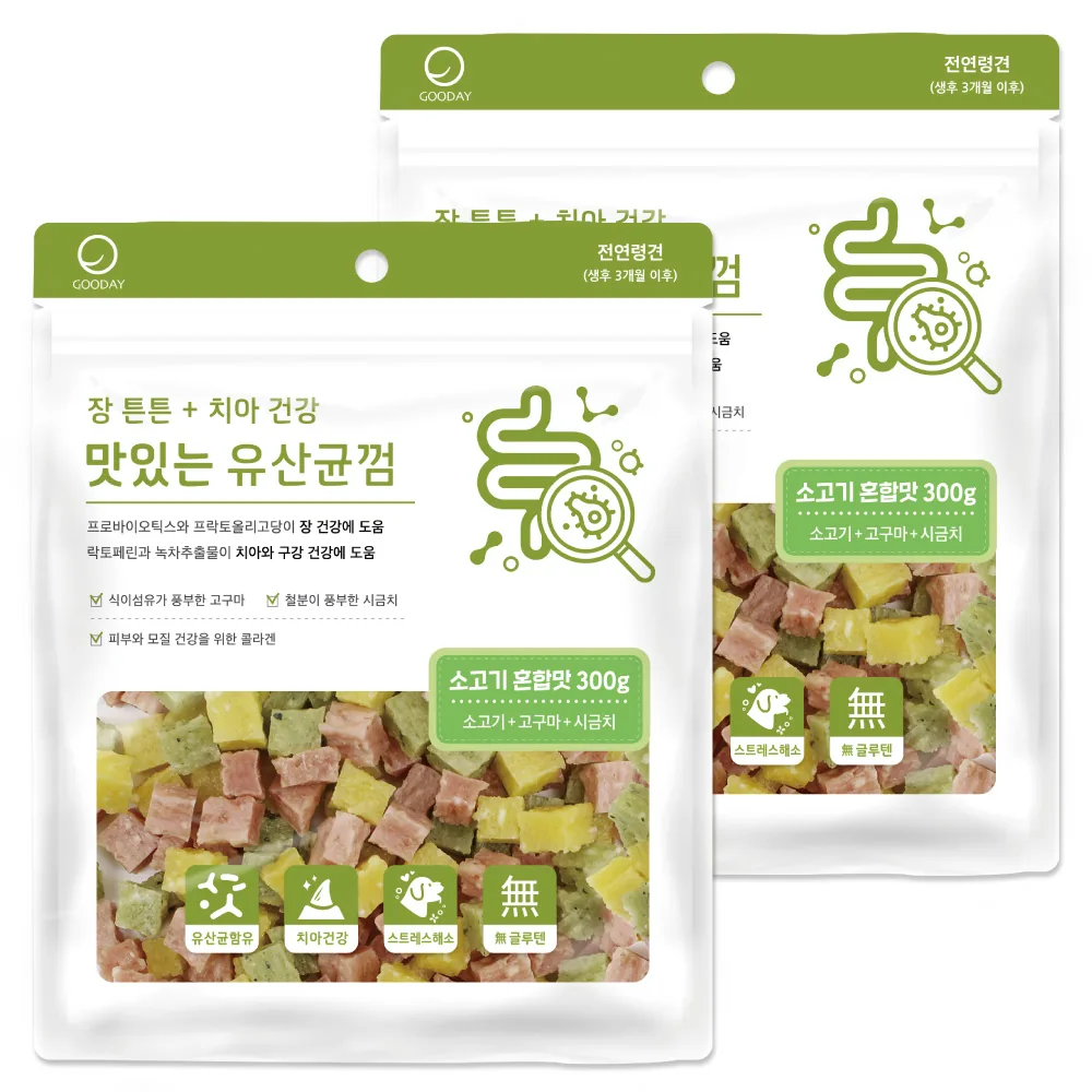 굿데이 맛있는 유산균껌 강아지 간식 가격 추이 굿데이 맛있는 유산균껌 강아지 간식 - 최저가 15,000원