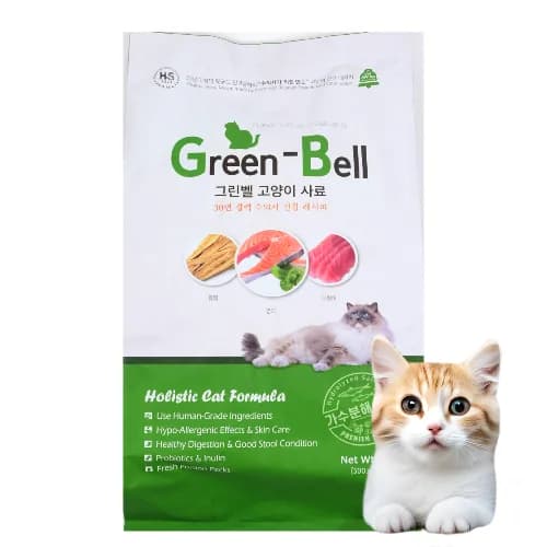 그린벨 고양이 2kg 사료 가격 추이 그린벨 고양이 2kg 사료 - 최저가 23,500원