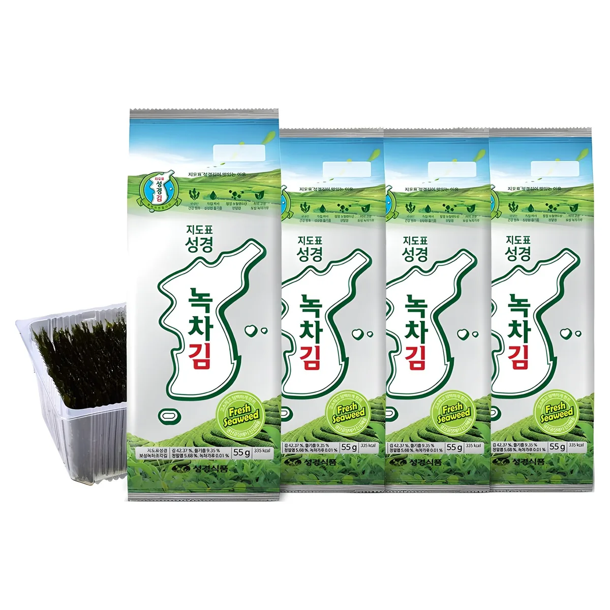 지도표성경 녹차김 가격 추이 지도표성경 녹차김 - 최저가 12,500원