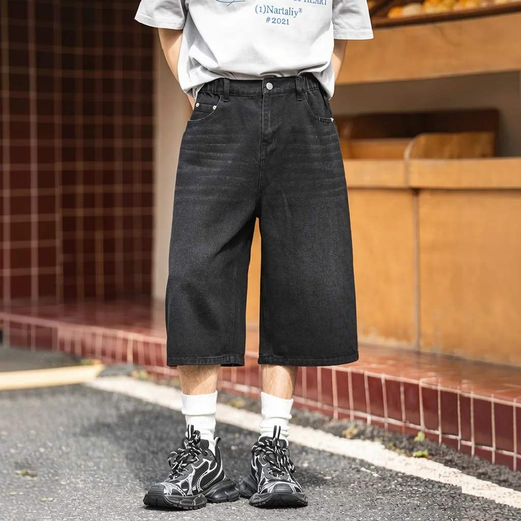 HANYO 데일리 와이드 워싱 데님 버뮤다 팬츠 가격 추이 HANYO 데일리 와이드 워싱 데님 버뮤다 팬츠 - 최저가 16,800원