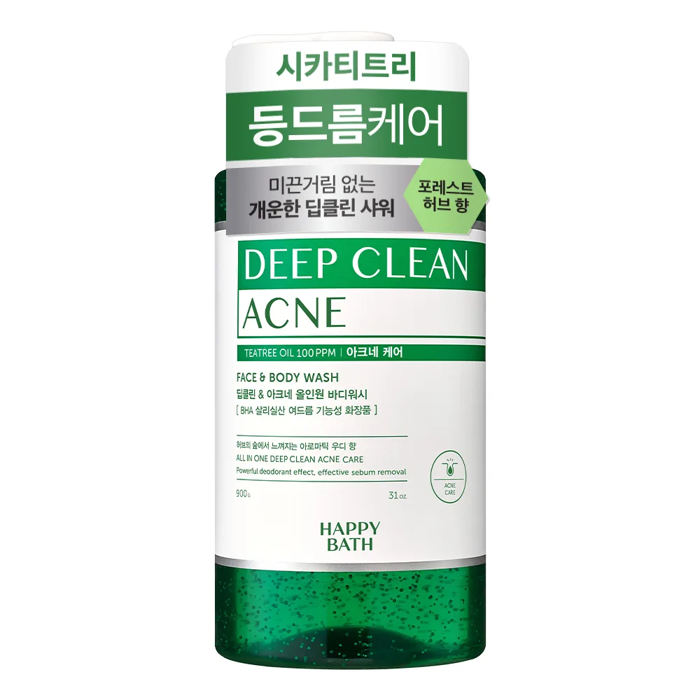 해피바스 딥클린 티트리 아크네 등드름 케어 올인원 대용량 바디워시 가격 추이 해피바스 딥클린 티트리 아크네 등드름 케어 올인원 대용량 바디워시 - 최저가 7,940원