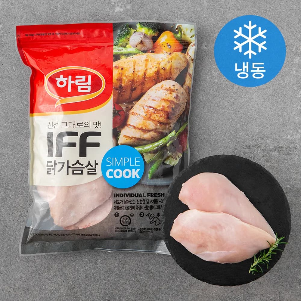 하림 IFF 닭가슴살 냉동 가격 추이 하림 IFF 닭가슴살 냉동 - 최저가 19,930원